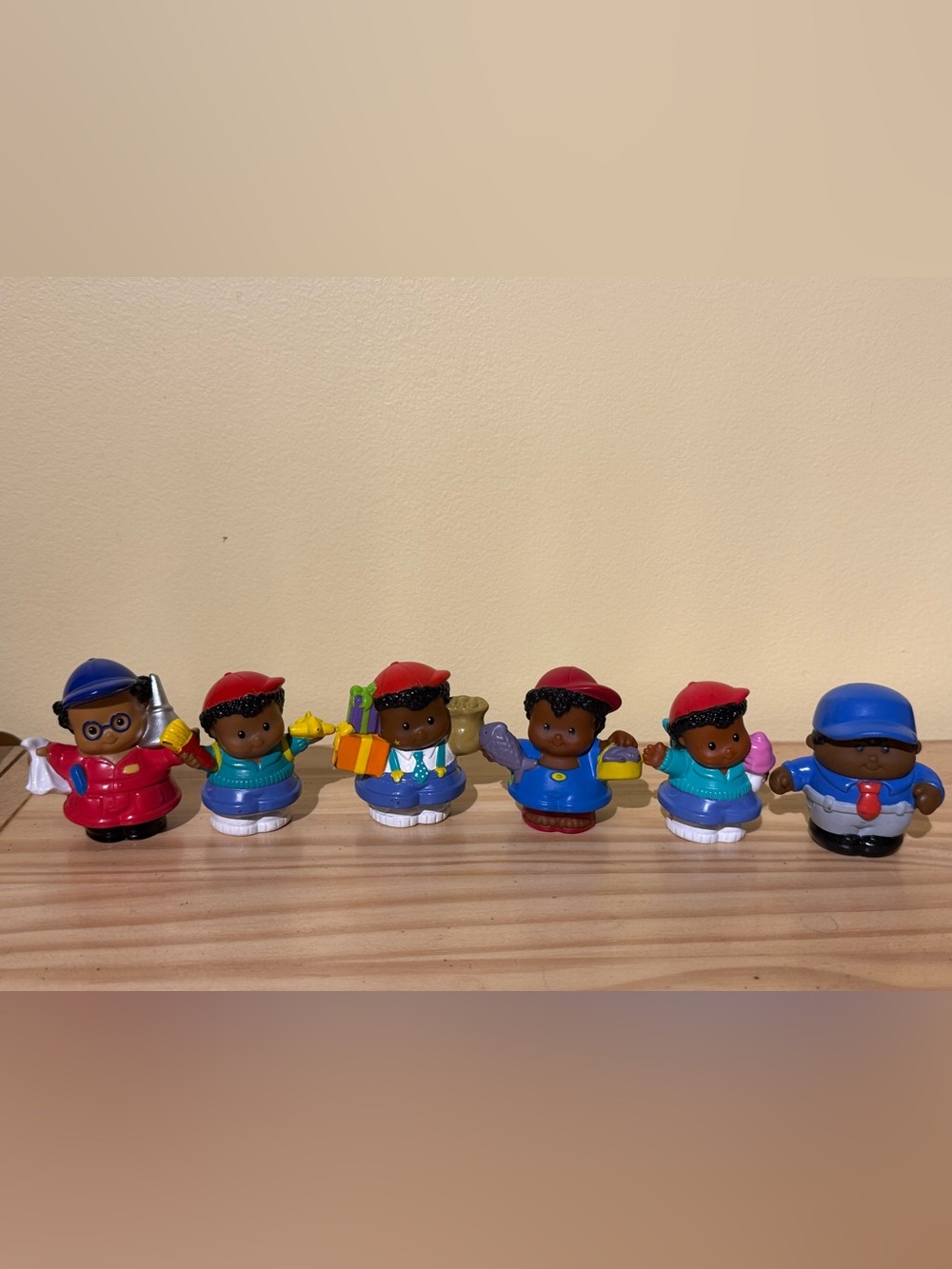 Fisher price mattel Little People Michael figure lot